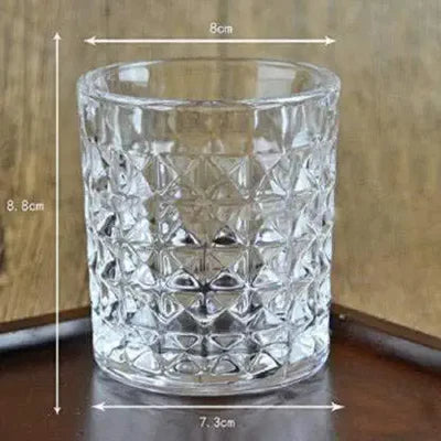 Rock Tumbler Whisky Glasses - 310ML( Pack Of 6)