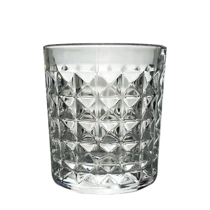 Rock Tumbler Whisky Glasses - 310ML( Pack Of 6)