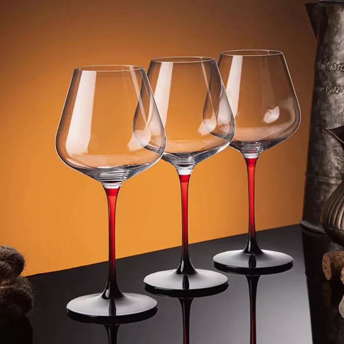 Big Crystal Glass Wine Glass - 550ml (Pack Of 6)