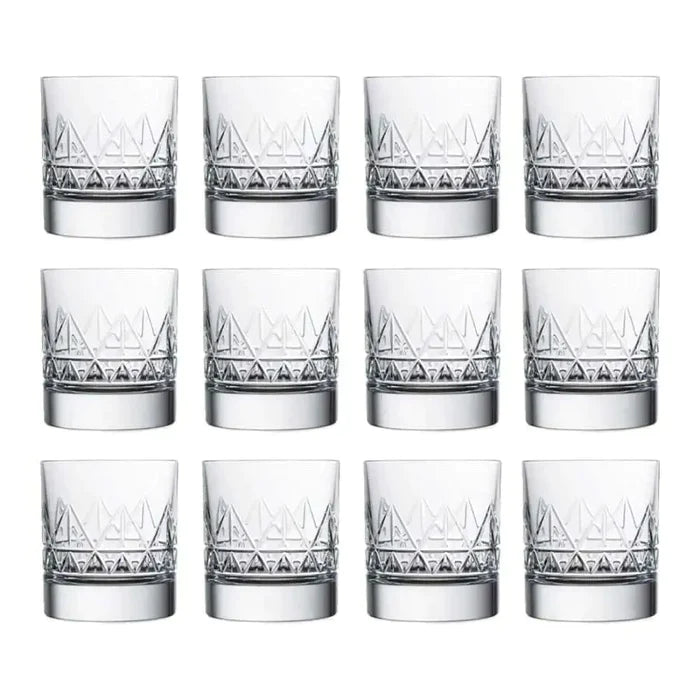 Crystal Bridge Whiskey Glasses - 310 ml(Pack Of 6)