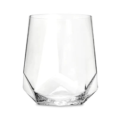 FACETED CRYSTAL WINE GLASSES - 310ML(Pack Of 6)