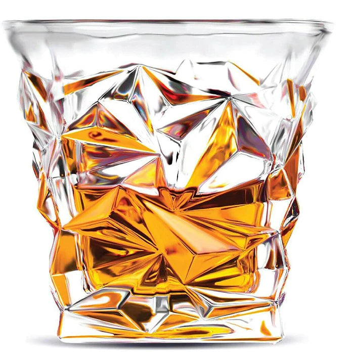 Crystal Diamond Whiskey Glass - 300ml(Pack Of 6)