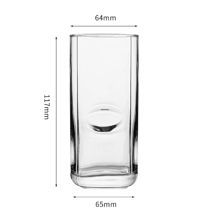 Crystal Dot Water/Juice Glass - 300ml (Pack Of 6)