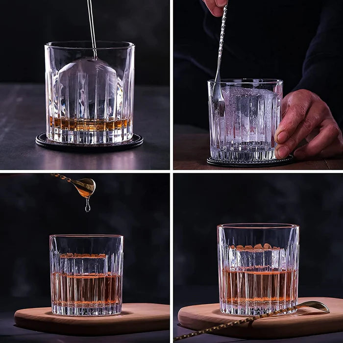 Timeless Crystal Whiskey Glass - 310 ml(Pack Of 6)