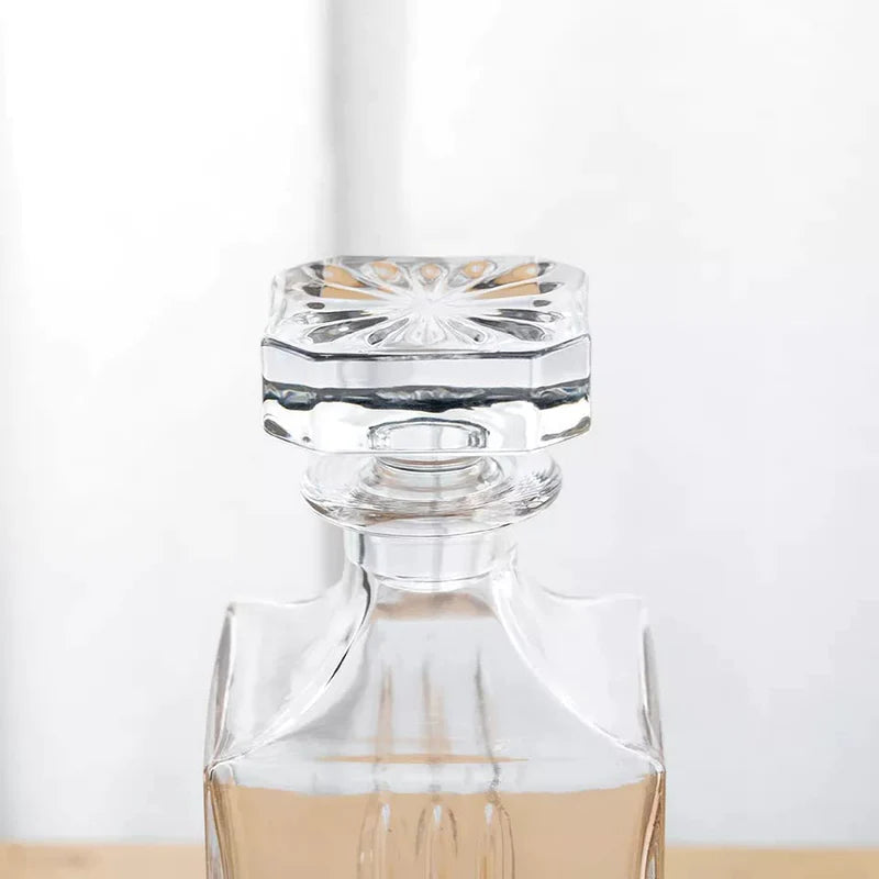 Transparent Crystal Glass 1 pcs Decanter - 850ML