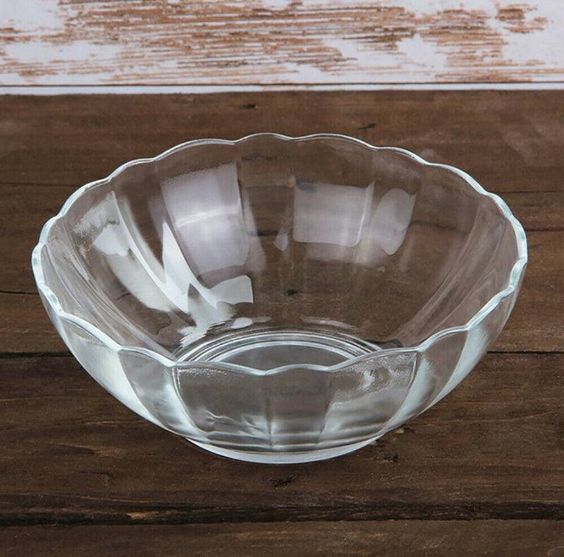 Crystal Glass Mixing & Serving Bowl (1 Pcs)