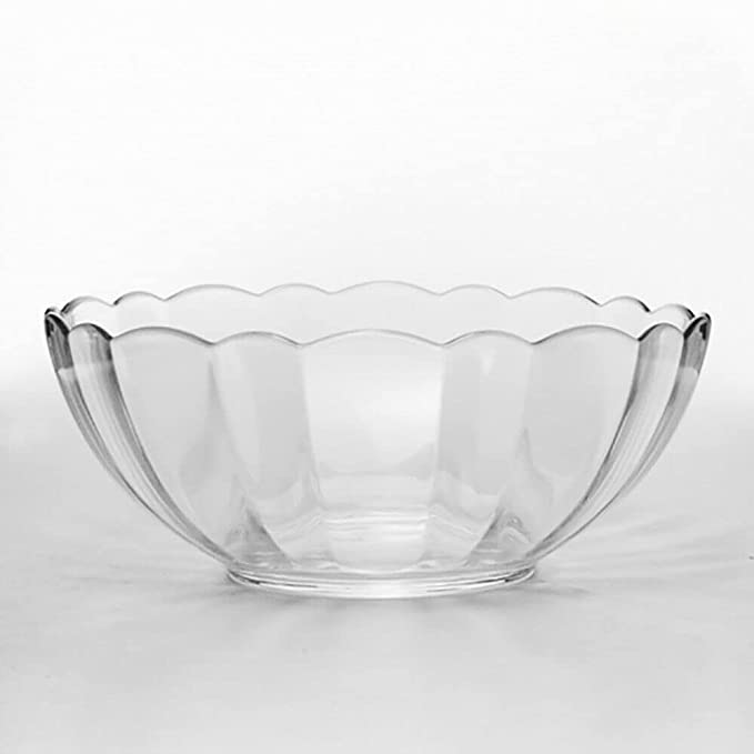 Crystal Glass Mixing & Serving Bowl (1 Pcs)