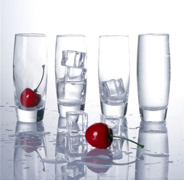 Crystal Clear High Ball Glass - 280 ML (Pack Of 6)