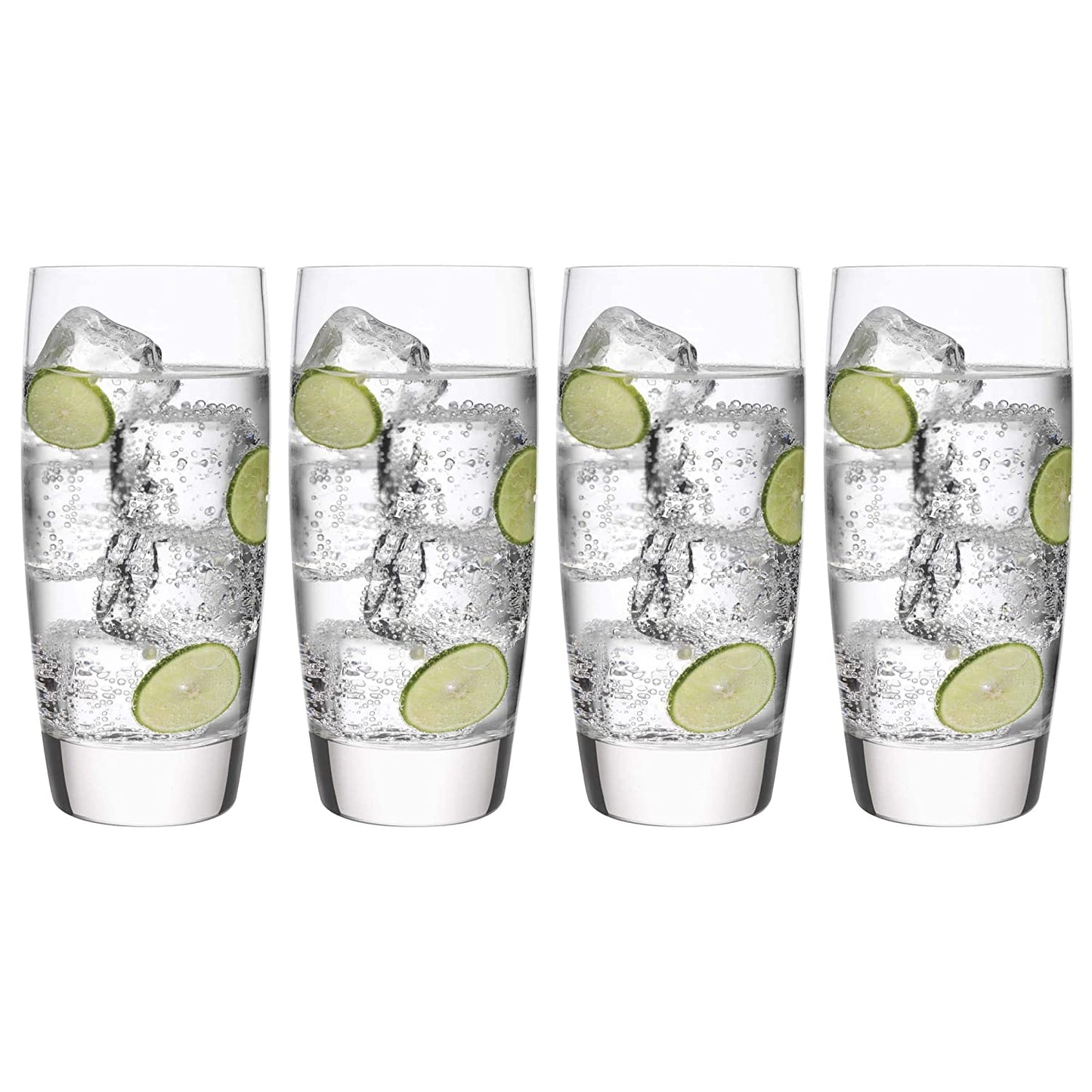 Crystal Clear High Ball Glass - 280 ML (Pack Of 6)