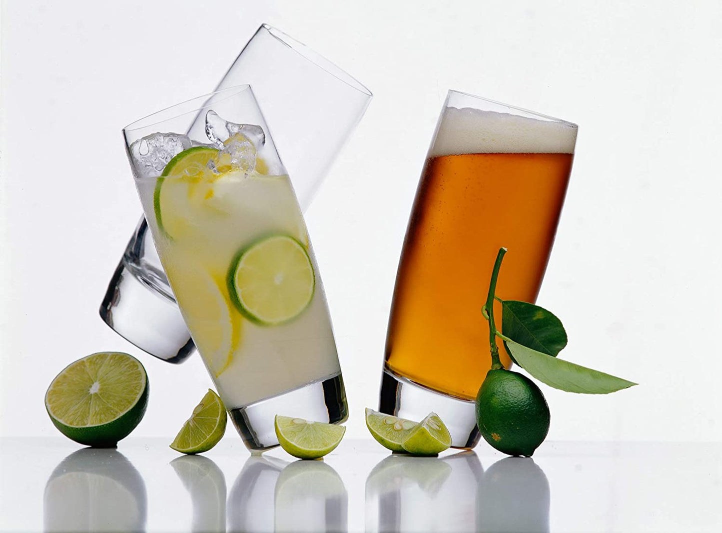 Crystal Clear High Ball Glass - 280 ML (Pack Of 6)
