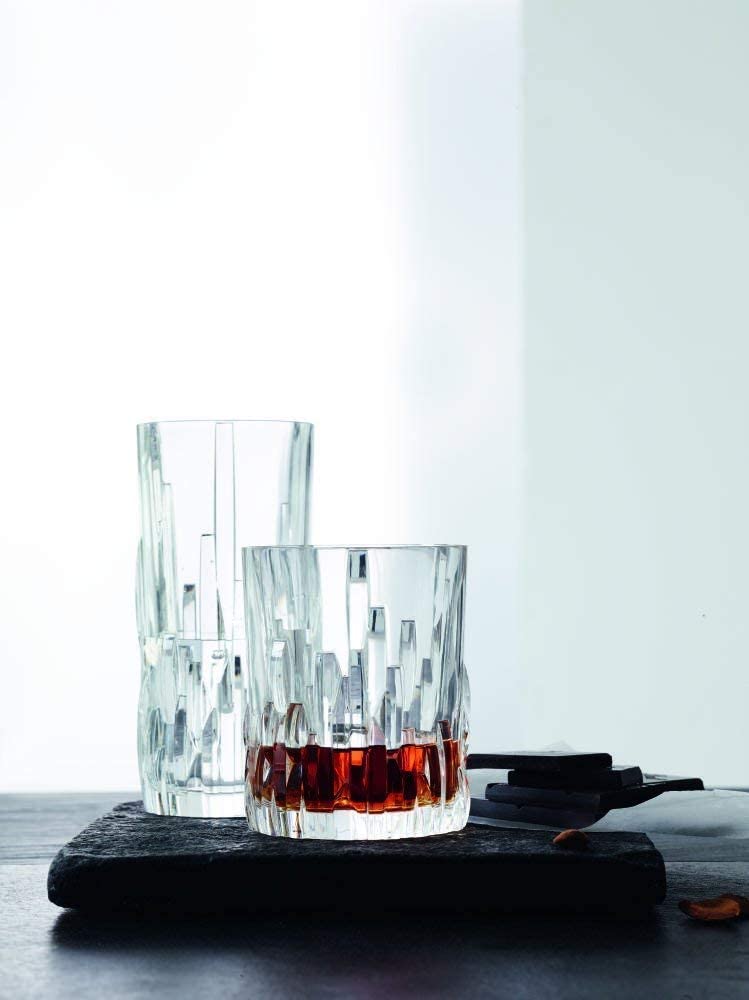 Italian Traditional Whiskey Glasses - 300 ML(Pack Of 6)