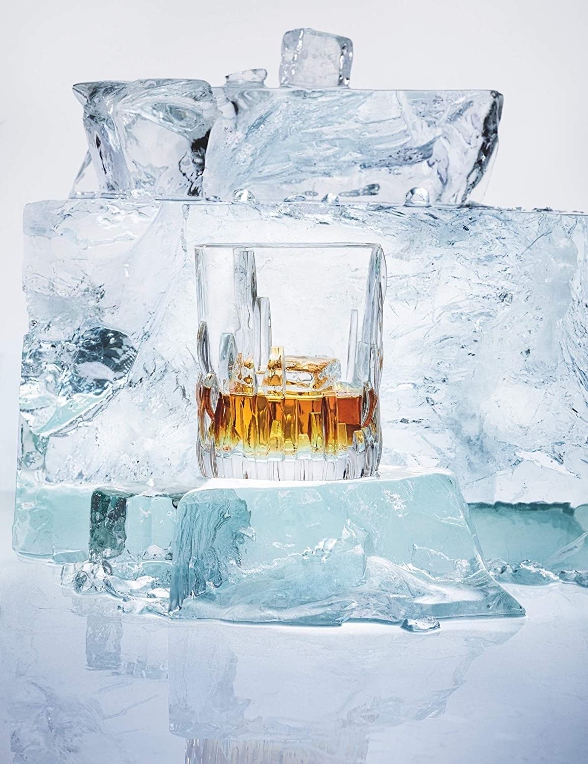 Italian Traditional Whiskey Glasses - 300 ML(Pack Of 6)