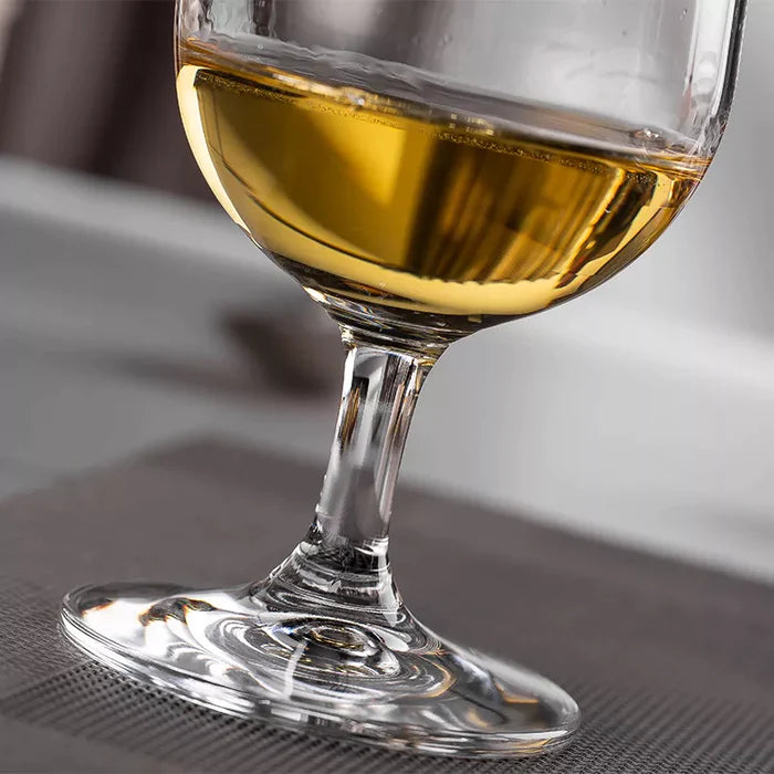 Premium Crystal Cut Wine Glasses - 400 ml (Pack Of 6)