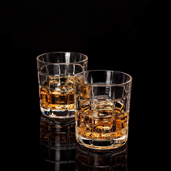Rocks Old Fashioned Whiskey Glasses - 350ML(Pack Of 6)