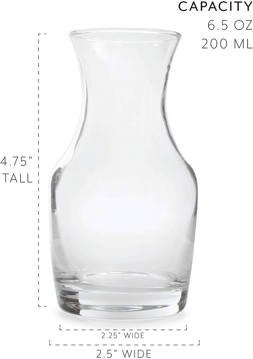 Wine Carafe Glass  6PCS (100ML)