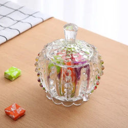 Glass storage candy jar with lid 250ml (Pack Of 1)