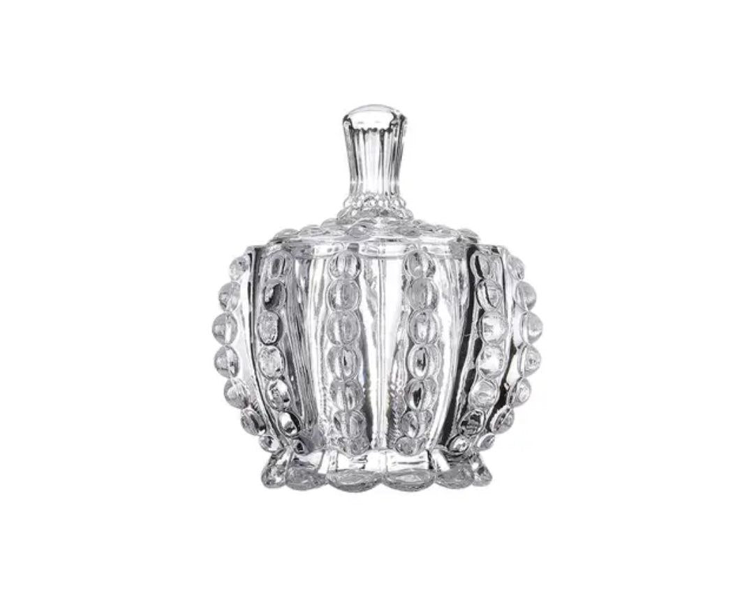 Glass storage candy jar with lid 250ml (Pack Of 1)