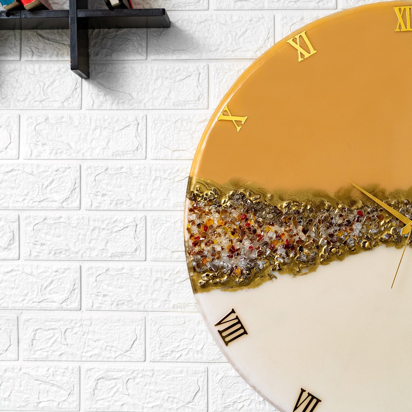 The Crown Resin Clock