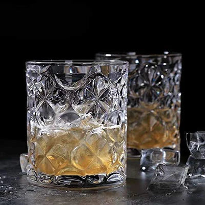 Crystal Imported Whiskey Glass 300 ML(Pack Of 6)