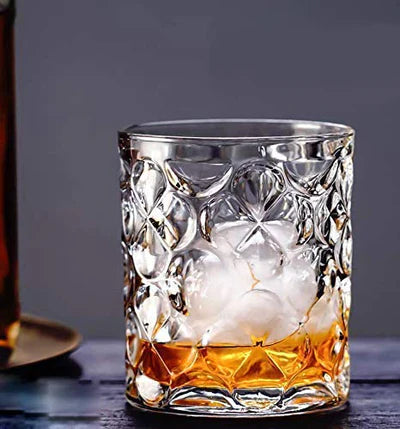 Crystal Imported Whiskey Glass 300 ML(Pack Of 6)