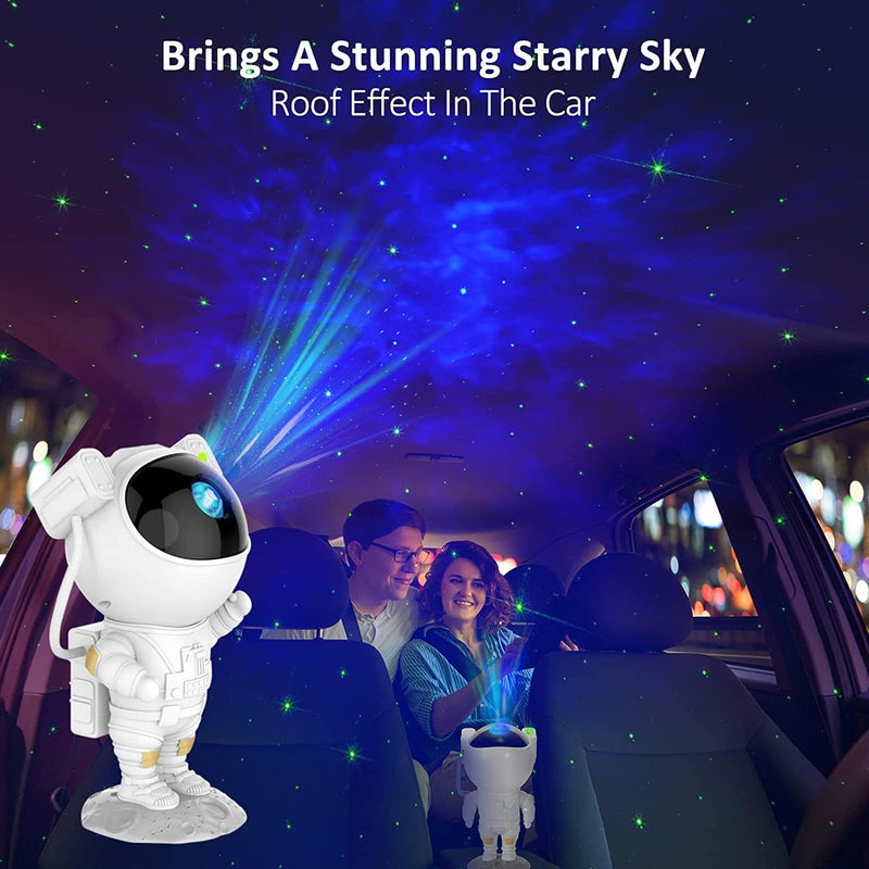 Astronaut Star Projector, Galaxy Projector with Timer and Remote Control - Skyborn