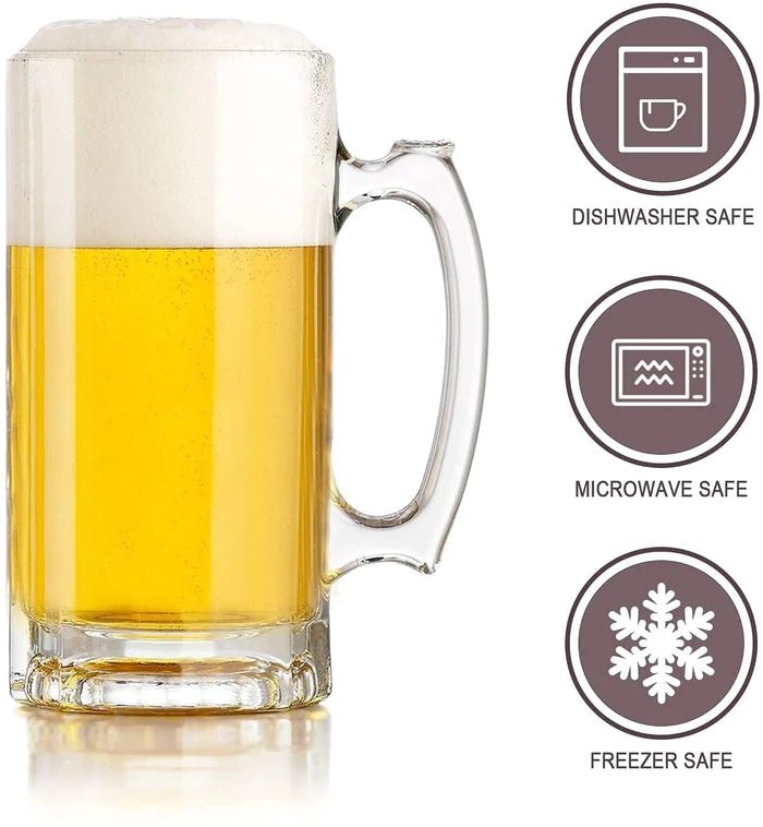 Beer Mugs 450 ml (Pack Of 2) - Skyborn