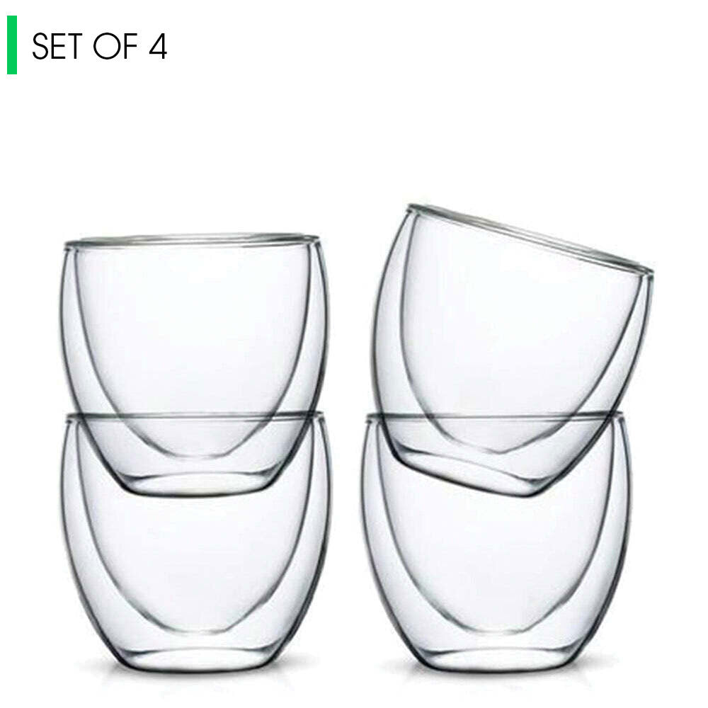 Double Wall  Shot Glasses -80 ml