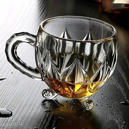 Designer Stylish Tea Cups (Pack Of 6)