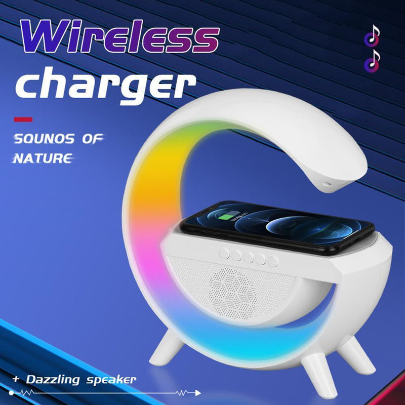 Big G LED Wireless Charging With Speaker